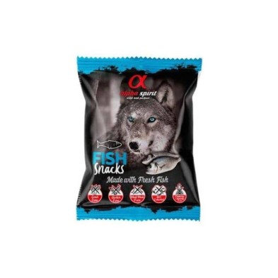 Alpha Spirit Snack Perro Sabor Pescado (1,2 Kg)