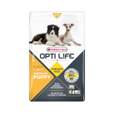 OPTI LIFE PUPPY MEDIUM 2,5 KG.