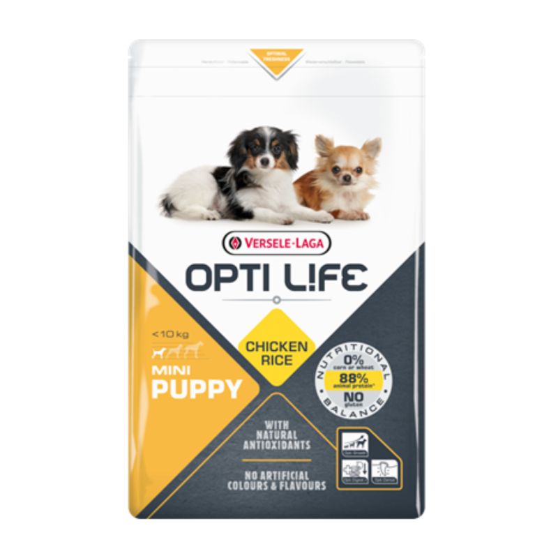 OPTI LIFE PUPPY MINI 2,5 KG.