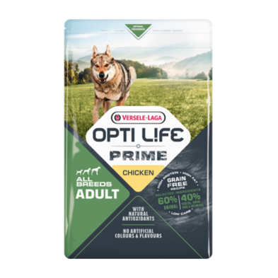 Opti life Prime Adult Pollo G.free 12,5Kg.