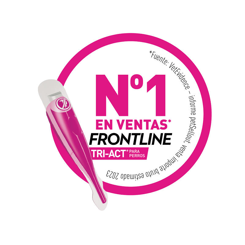 FRONTLINE TRI-ACT  5-10 Kg (1, 3 o 6 pipetas)