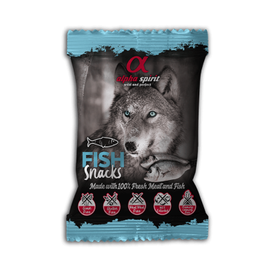 Alpha Spirit Snack Perro Sabor Pescado (1,2 Kg)