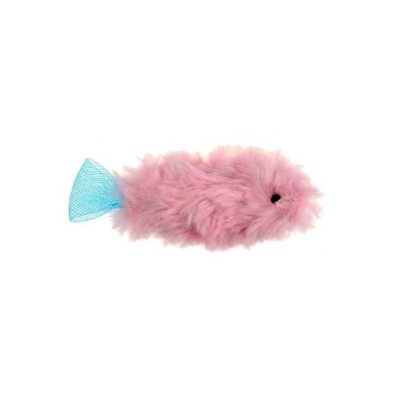 Pez de peluche con catnip