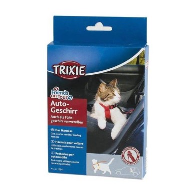 Trixie. Arnés y cinturón de seguridad para gatos 20 - 50 cm