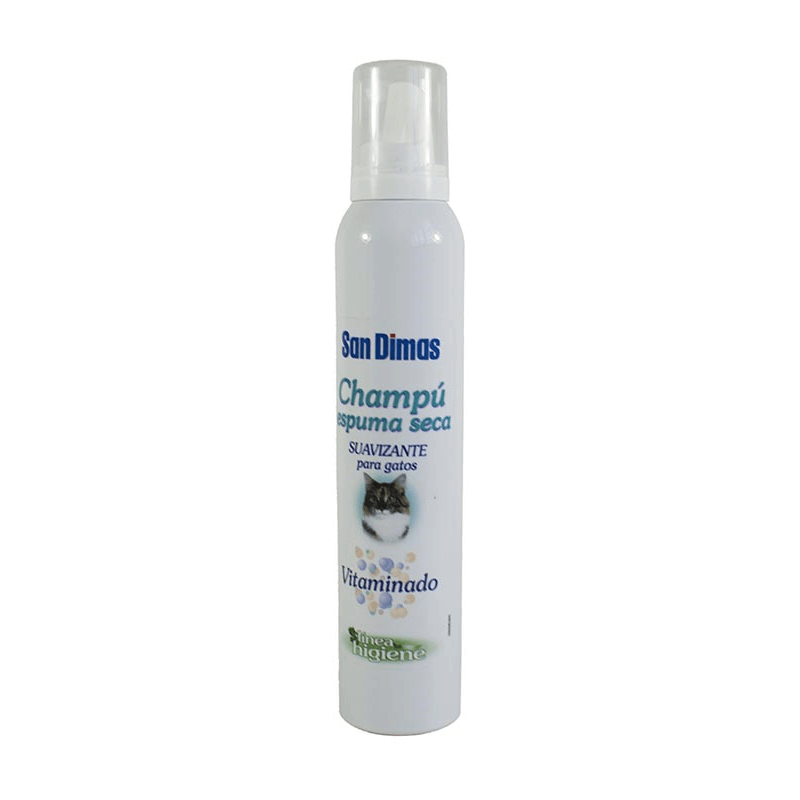 Sandimas Champú Espuma Seca Para Gatos 200 ml