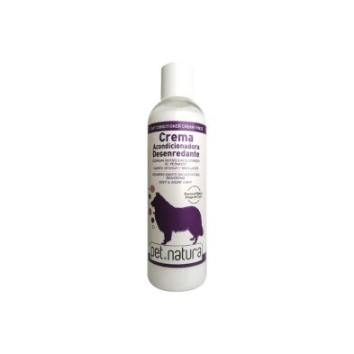 Crema Acondicionadora desenredante para perros y gatos Pet Natura