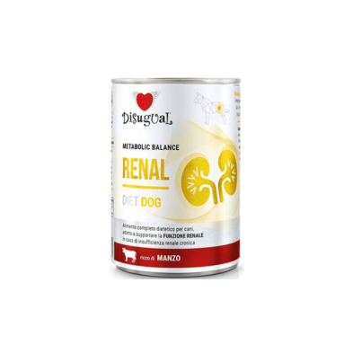 Disugual Diet dog húmedo Buey renal 400 gr.