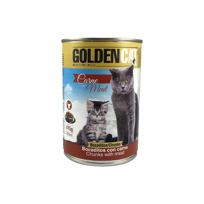 Golden Cat Lata Carne 415 gr.