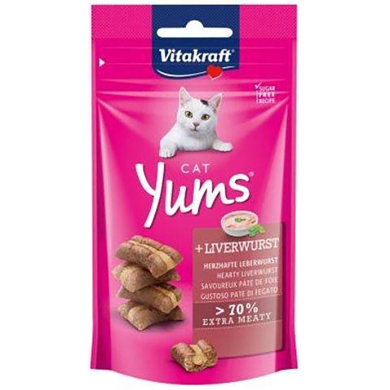 Vitakraft Cat Yums Paté de hígado 40 gr.