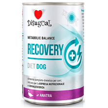 Disugual Diet dog húmedo Pato recovery 400 gr.