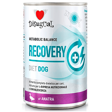 Disugual Diet dog húmedo Pato recovery 400 gr.