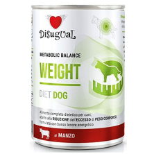 Disugual Diet dog húmedo Buey  Weight 400 gr.