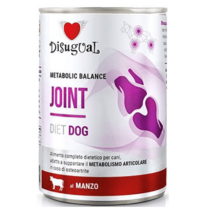 Disugual Diet dog húmedo Buey articulación  400 gr.