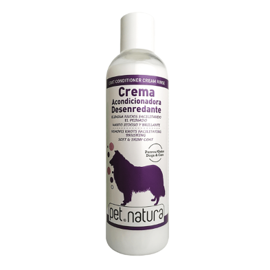 Crema Acondicionadora desenredante para perros y gatos Pet Natura