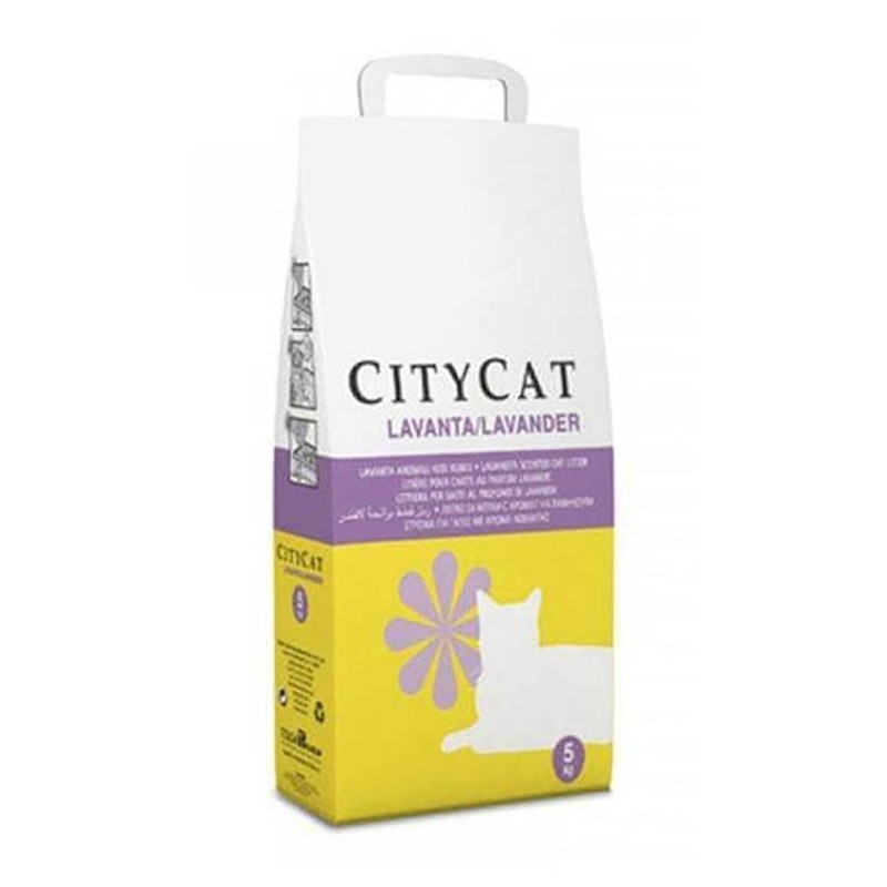 Arena city cat lavanda 5Kg