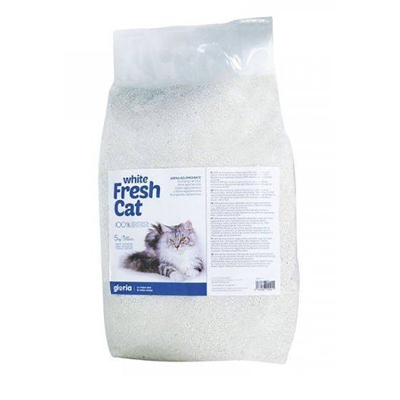 Arena aglomerante fresh white 5 kg