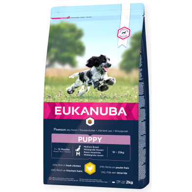 Eukanuba Active Adult razas medianas con pollo