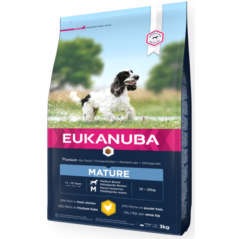 Eukanuba Caring Senior razas medianas