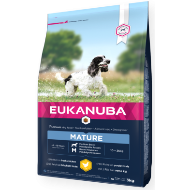 Eukanuba Caring Senior razas medianas