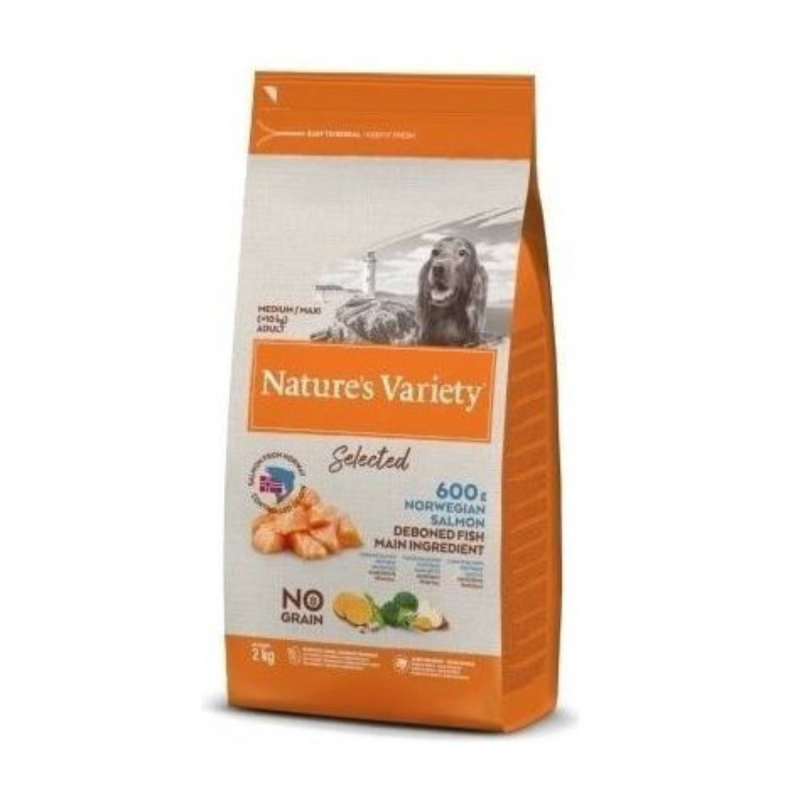 Nature´s Variety Original Grain Free Medium Adult Salmón