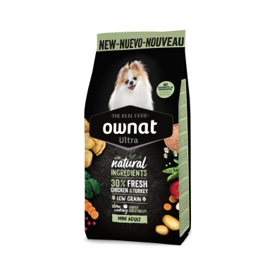 Ownat Ultra Mini Adult: la alimentación ideal para perros pequeños