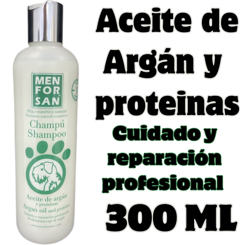 Menforsan Champú Aceite de Argán 300ml