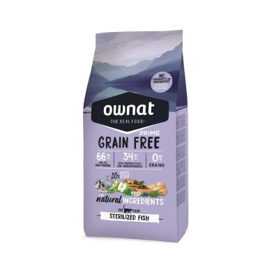 Ownat Grain Free Prime Sterilized FISH Cat