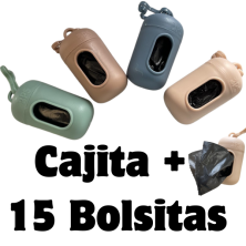 Cajita + 15 Bolsas Recoge Caca | Higiene en Cada Paseo