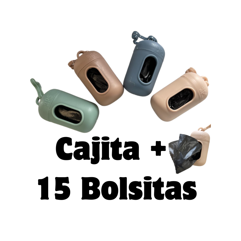 Cajita + 15 Bolsas Recoge Caca | Higiene en Cada Paseo