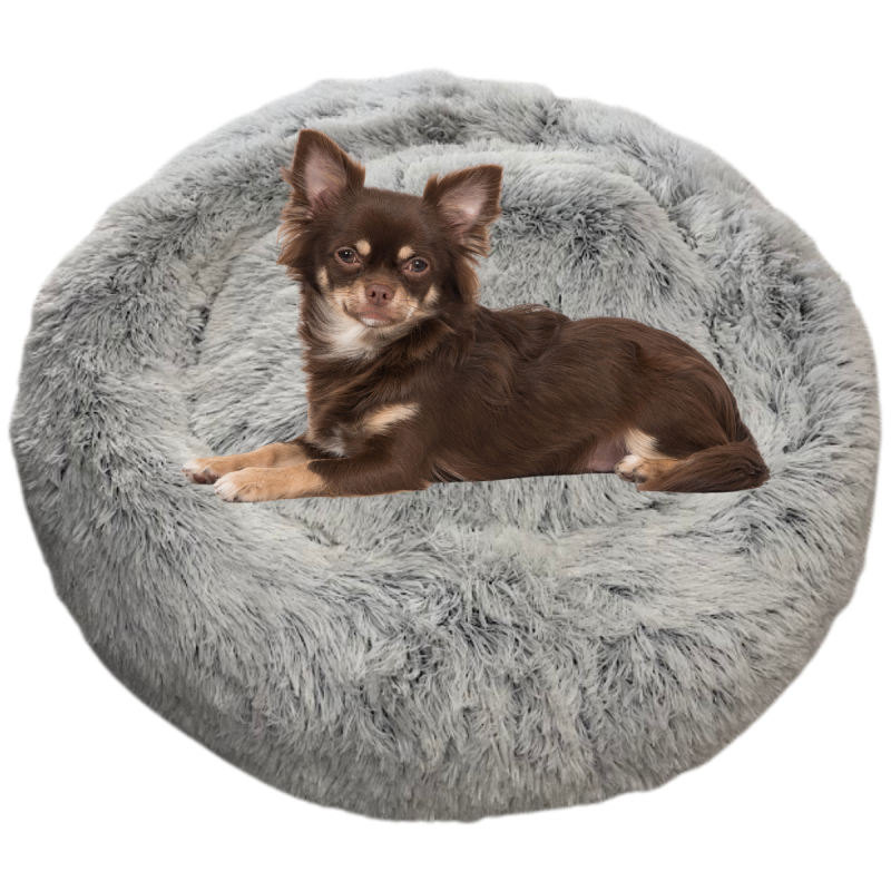 🐾 Cama Antiestrés Gris 70 cm | Ideal para reducir el estrés de tu mascota