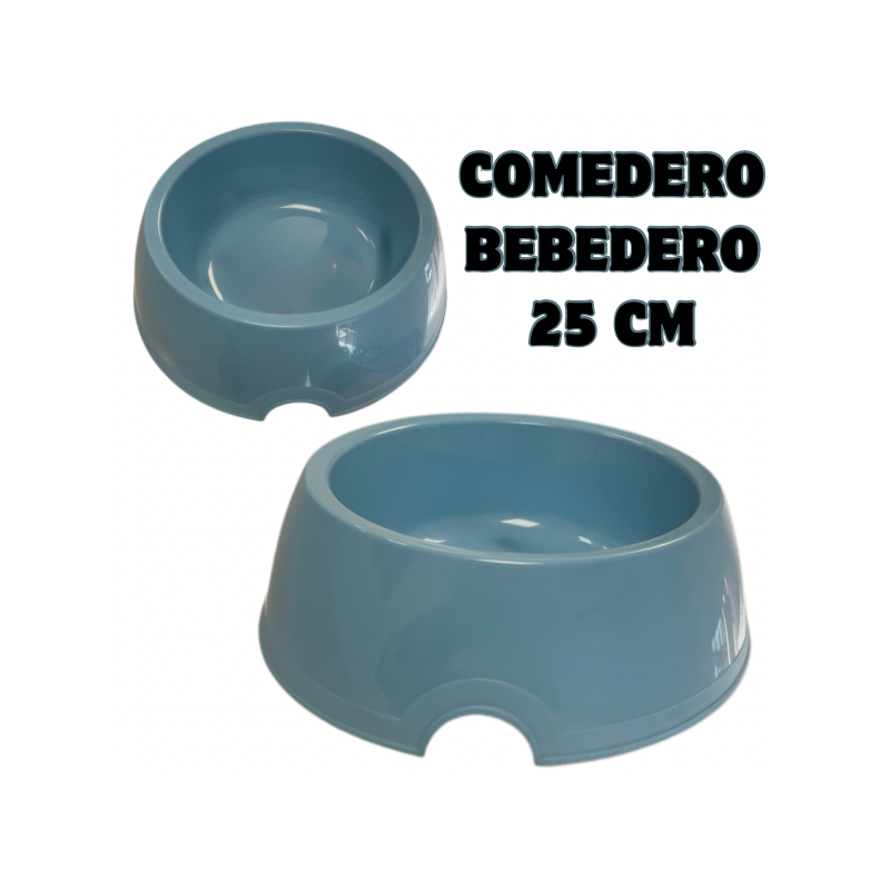 🚀 Comedero Plástico Libre de BPA 25 cm | Alimentación segura y cómoda