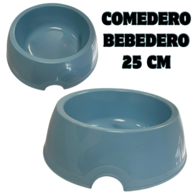 🚀 Comedero Plástico Libre de BPA 25 cm | Alimentación segura y cómoda