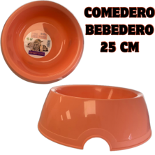 🚀 Comedero Plástico Libre de BPA 25 cm | Alimentación segura y cómoda