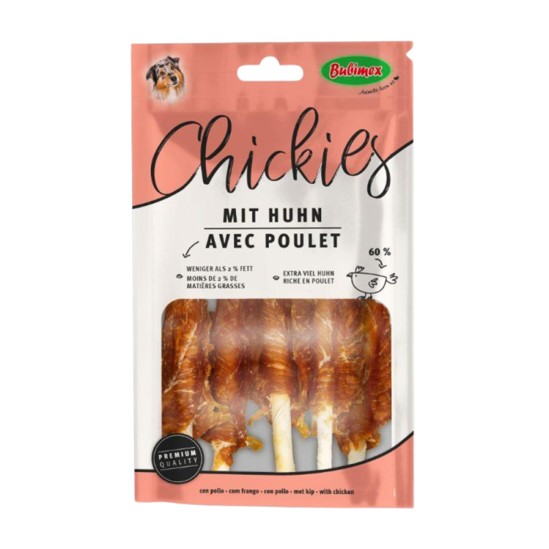 Bubimex Chickies Rollitos de Pollo 95 gr – Alto en Proteína