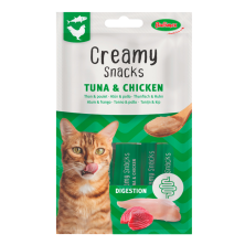 Bubimex Snack Cremoso Salmón y Calostro 4x60g - Refuerzo Inmunológico para Gatos