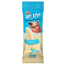 Dr. Zoo Helado para Perros 50g | Sabor Crema, Natural y Refrescante