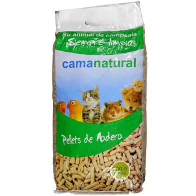 CamaNatural Pellets para Mascotas - 5 y 15 Kg | Lecho Natural para tu Mascota