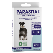 Zotal Parasital Collar Antiparasitario Mediano | Eficacia Duradera contra Parásitos