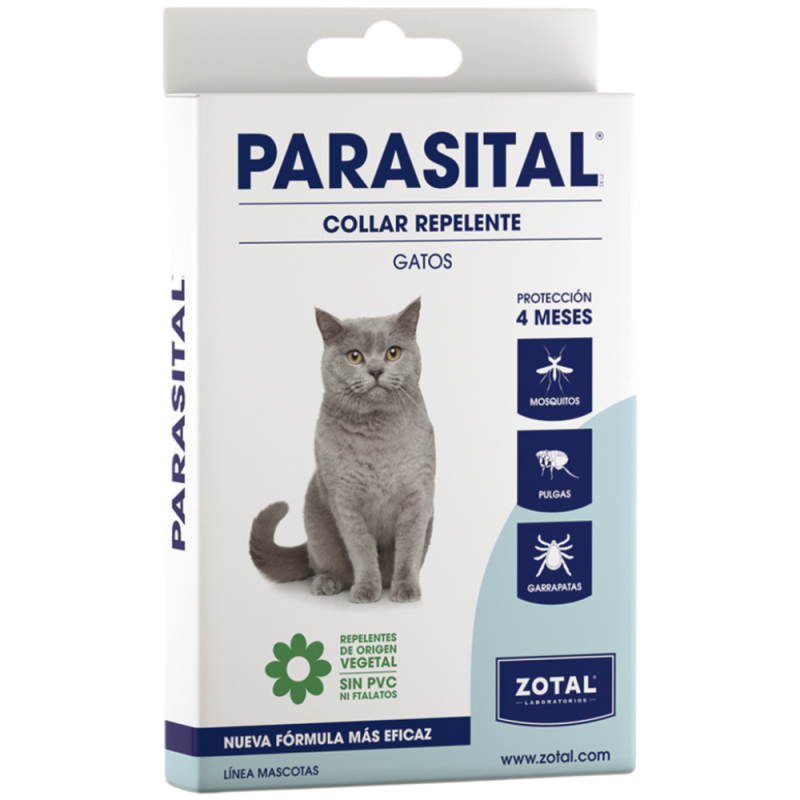 Zotal Parasital Collar Antiparasitario Grande| Eficacia Duradera contra Parásitos