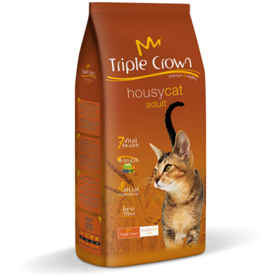 Triple Crown Housy Cat |  Con Taurina, Pollo Fresco y Arroz