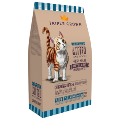 Lovely Kitten de Triple Crown | Alta Nutrición para los Primeros Meses