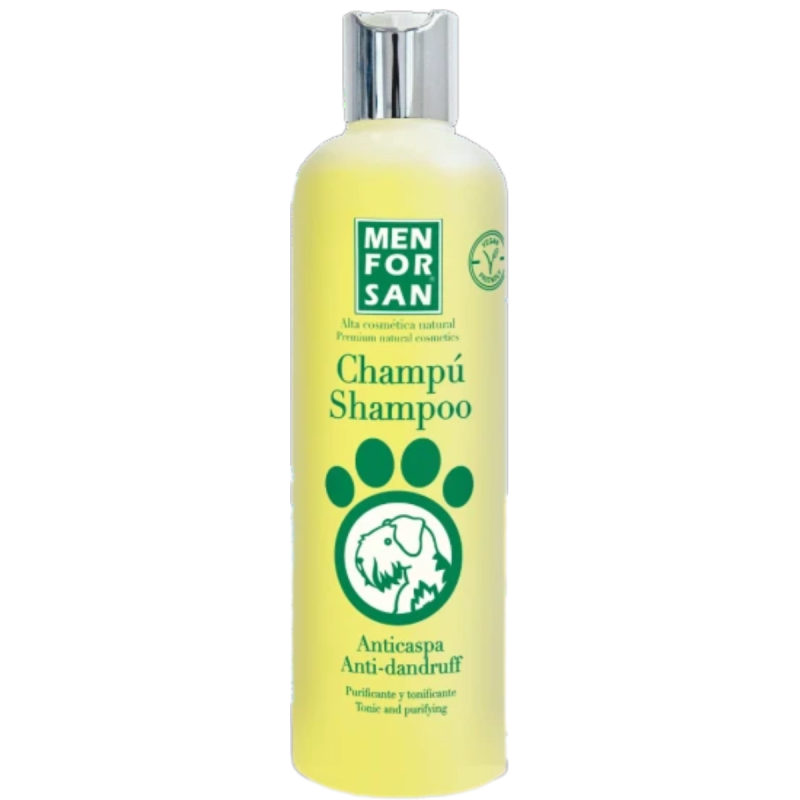 Menforsan Champú Anticaspa Perros 300ml | Pelo limpio y sin caspa