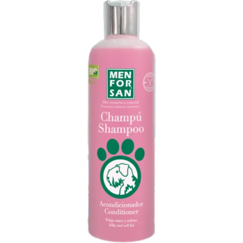 Menforsan Champú Acondicionador Perros 300ml | Suavidad y brillo