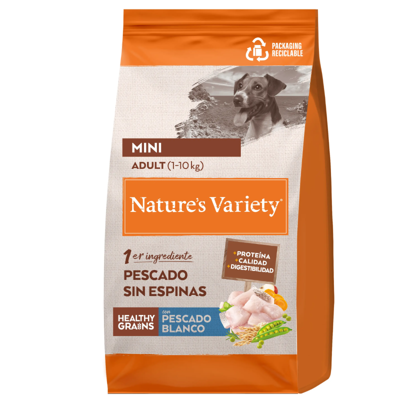 Nature’s Variety Adult Mini Healthy Grain | Energía y digestión saludable