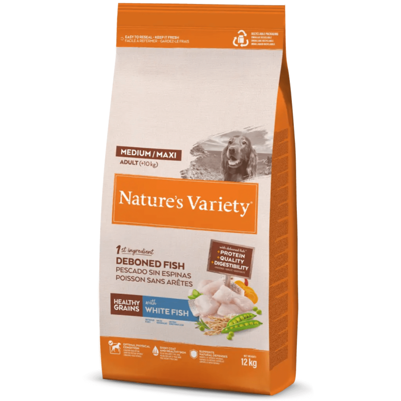 Nature’s Variety Adult Medium/Maxi Healthy Grain | Energía y digestión óptima