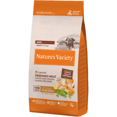 Nature’s Variety Adult Mini No Grain Pollo | Sin cereales y natural